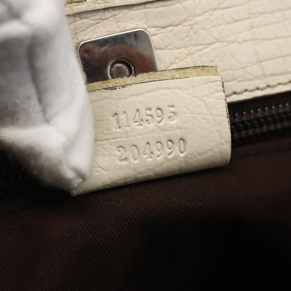 Gucci Joy Tote GG Coated Canvas with Leather, BEIGE, PVC, Tote bag