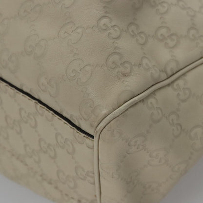 Gucci Sukey Tote Leather, WHITE, LEATHER, Handbag