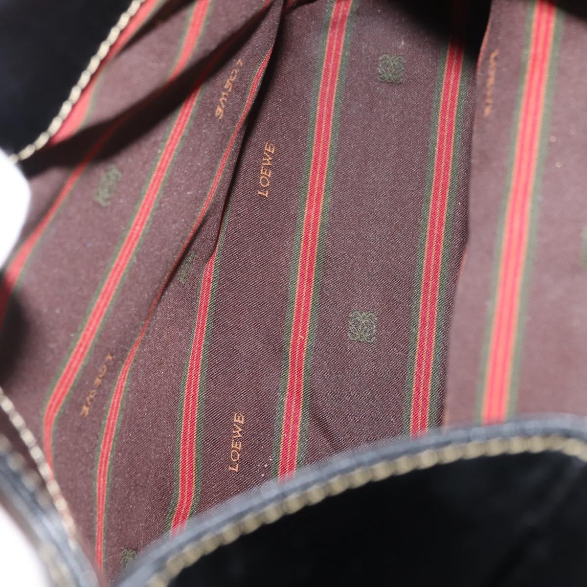 Loewe Vintage Velazquez Top Handle Bag Leather, BROWN, LEATHER, Handbag