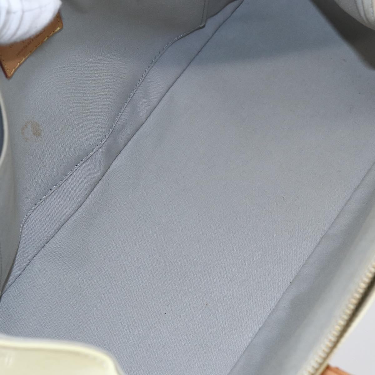 Louis Vuitton Rosewood Avenue Handbag Monogram Vernis, BEIGE, PATENT_LEATHER, Handbag