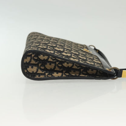 Christian Dior wristlet zip dior Canvas, NAVY, CANVAS, Shoulder bag