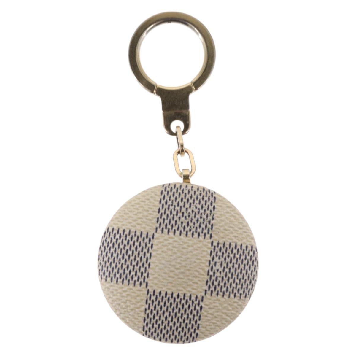 Louis Vuitton Astropill LED Keychain Damier, WHITE, CANVAS, Charms and Keychains