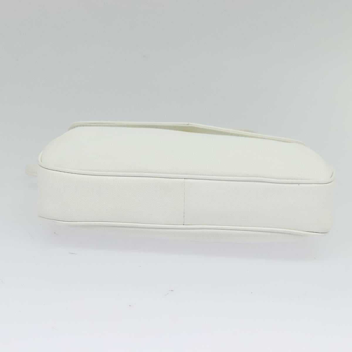 Givenchy Vintage 4G shoulder bag Leather, WHITE, LEATHER, Shoulder bag