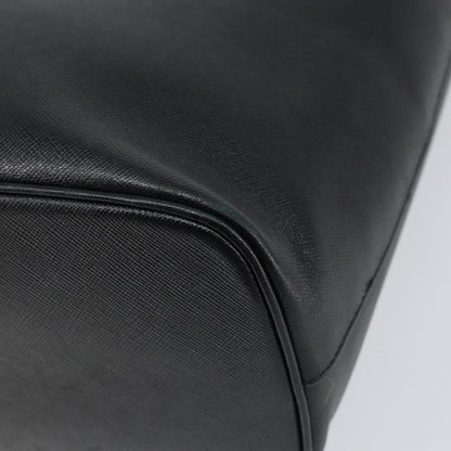 Salvatore Ferragamo Gancini handbag Leather, BLACK, LEATHER, Handbag