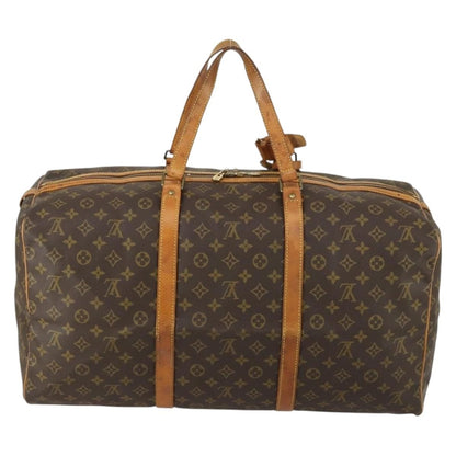 Louis Vuitton Sac Souple Handbag Monogram Canvas, BROWN, CANVAS, Travel bag