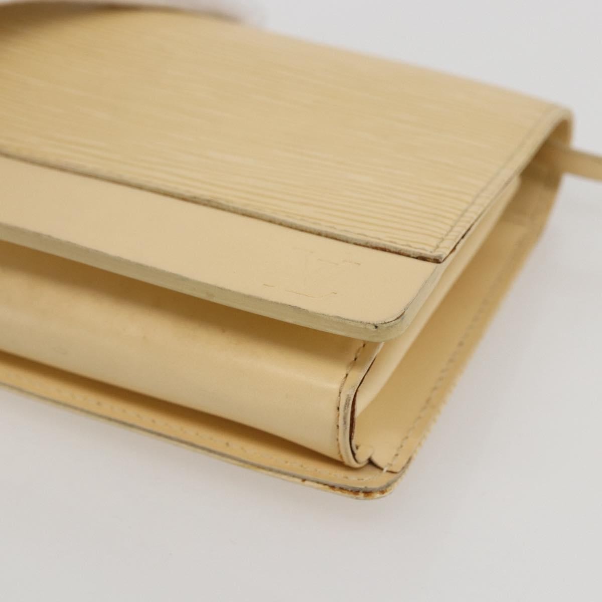 Louis Vuitton Honfleur Handbag Epi Leather, BEIGE, LEATHER, Clutche & pouche