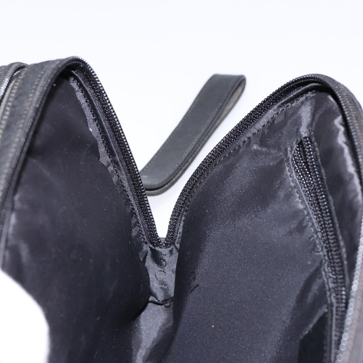 Gucci Pochette Nylon, BLACK, NYLON, Clutche & pouche