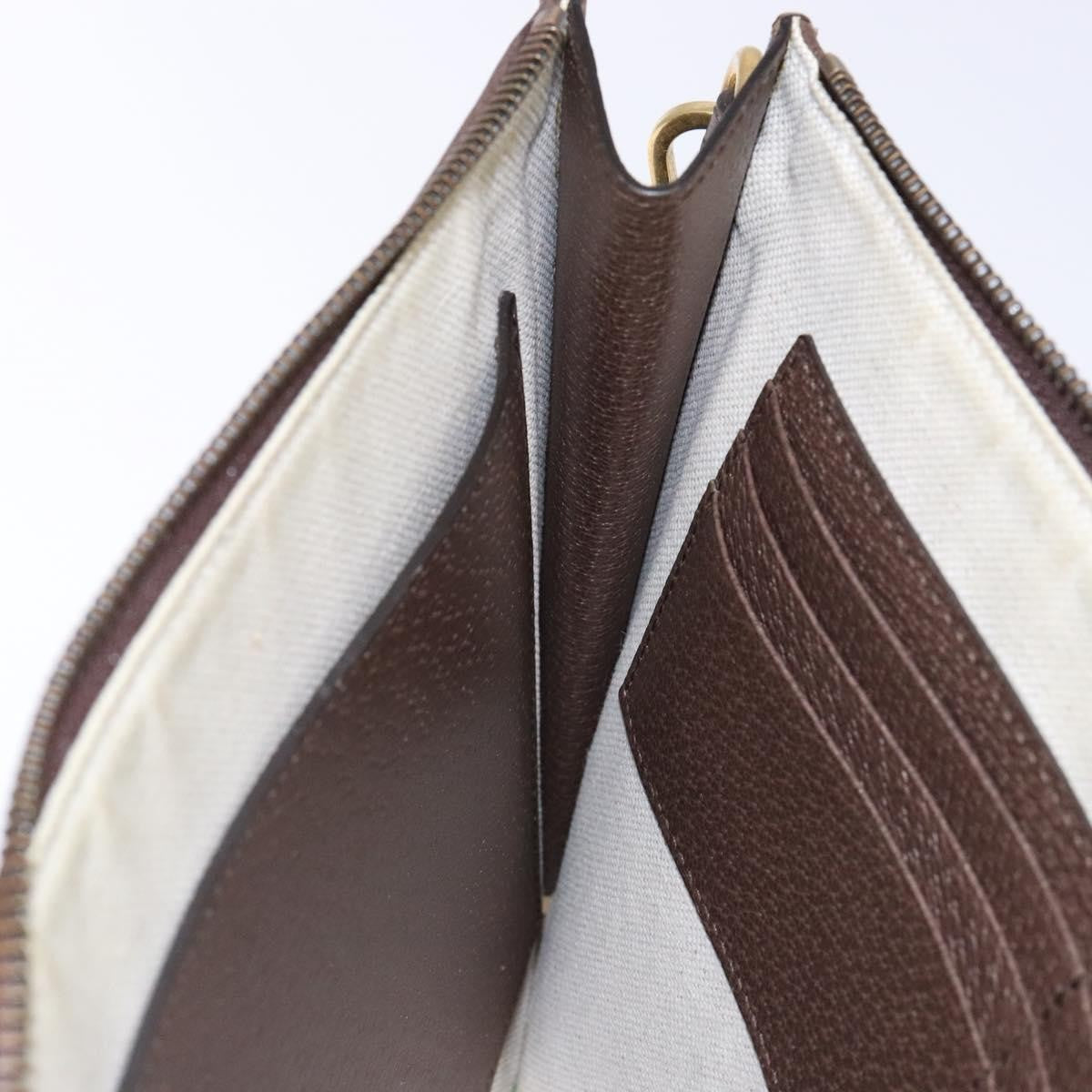 Gucci GG Marmont Pouch Coated Canvas, BEIGE, PVC, Clutche & pouche