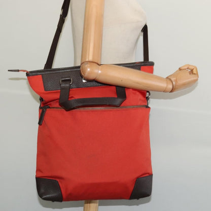 Burberry Vintage tote bag Nylon, RED, NYLON, Tote bag