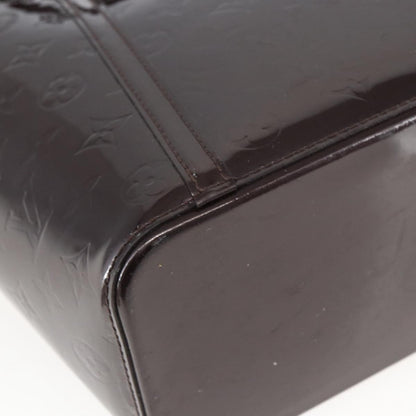 Louis Vuitton Avalon Handbag Monogram Vernis, PURPLE, PATENT_LEATHER, Handbag