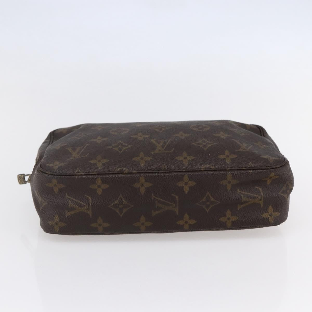 Louis Vuitton Trousse Toilette Monogram Canvas, BROWN, CANVAS, Clutche & pouche