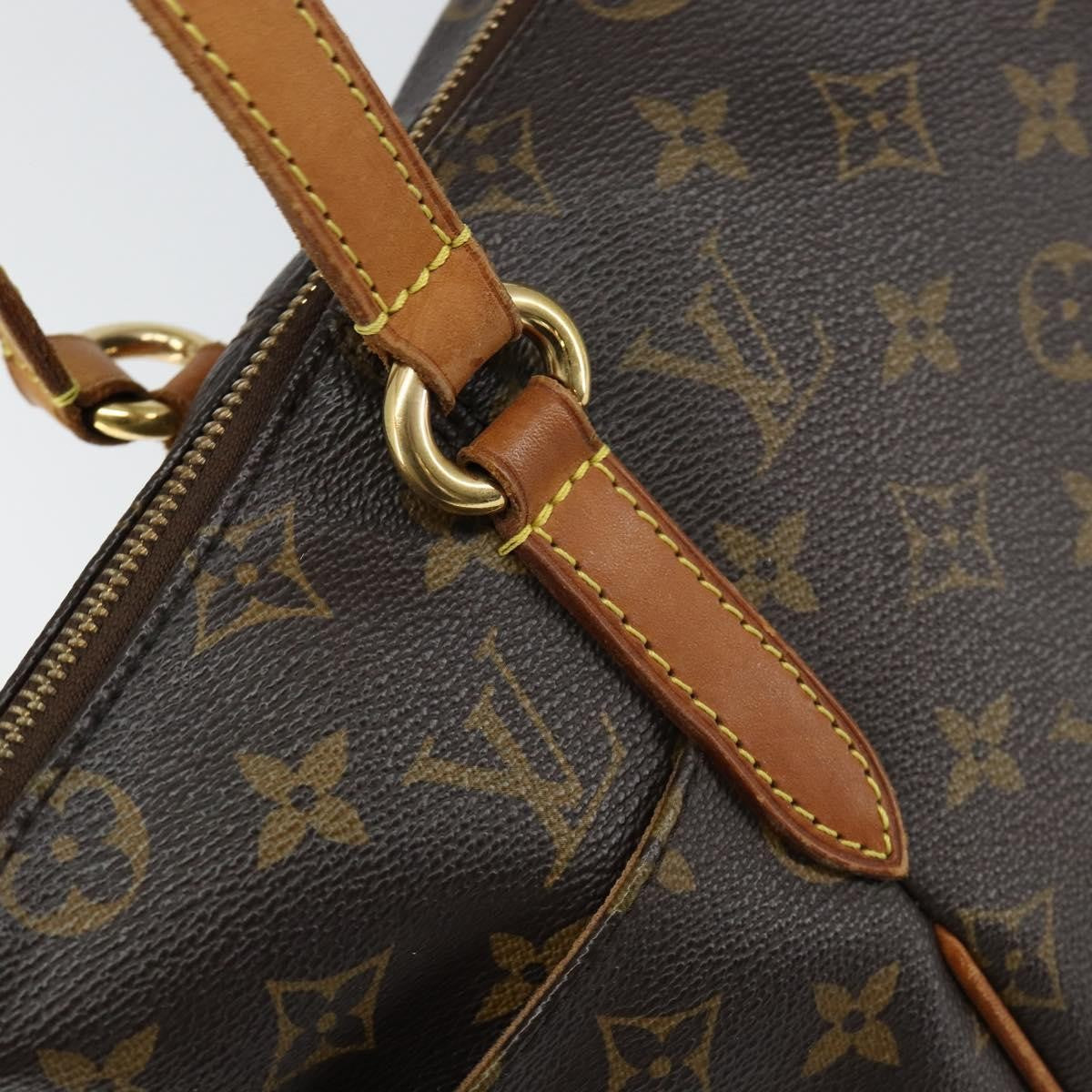 Louis Vuitton Totally Handbag Monogram Canvas, BROWN, CANVAS, Tote bag
