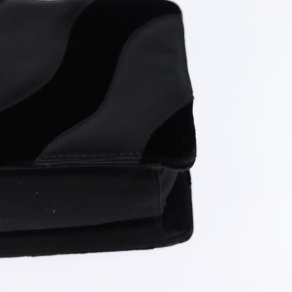 Bottega Veneta Vintage handbag Velvet, BLACK, VELVET, Handbag