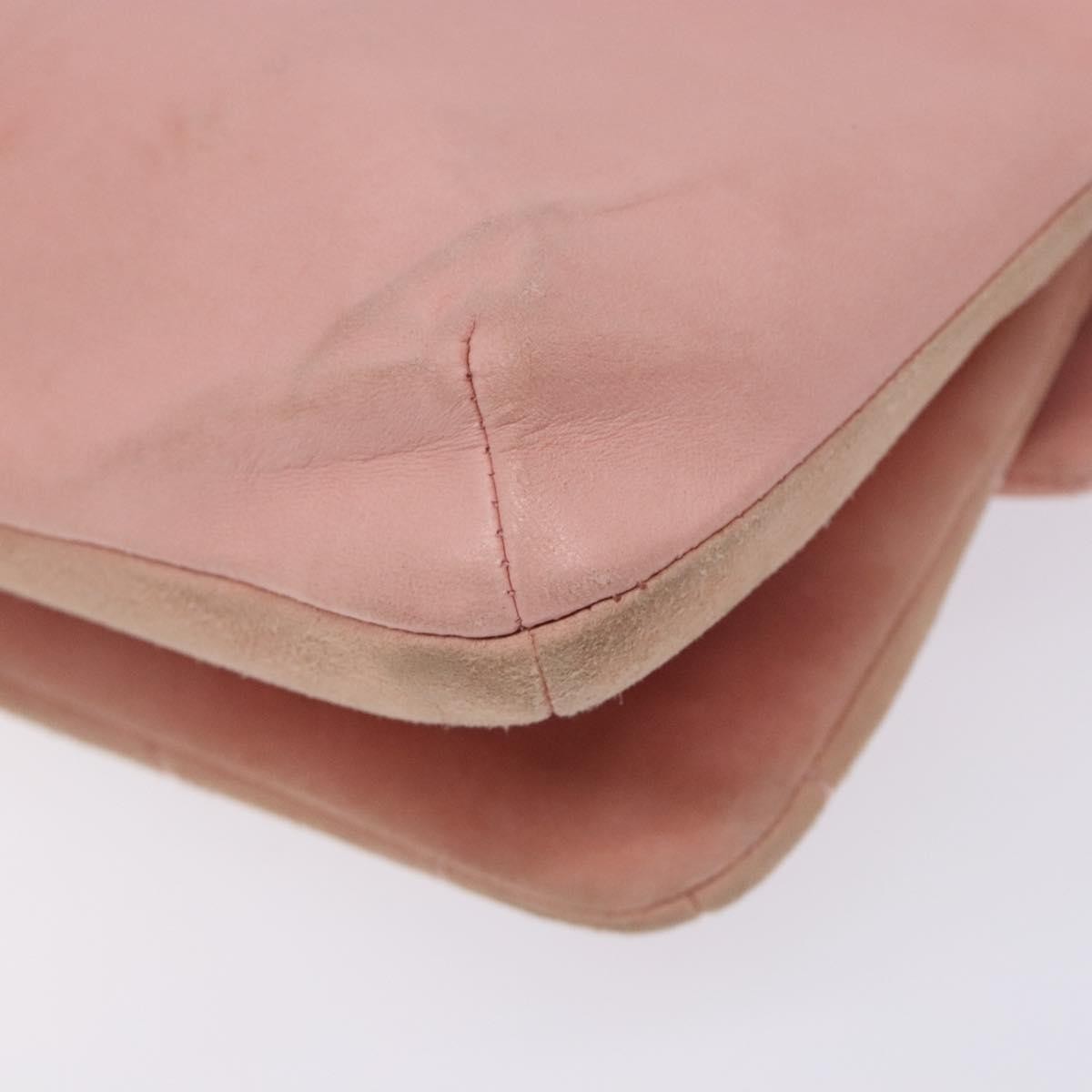 Chanel Giant Mademoiselle Lock Shoulder Bag Suede, PINK, SUEDE, Shoulder bag