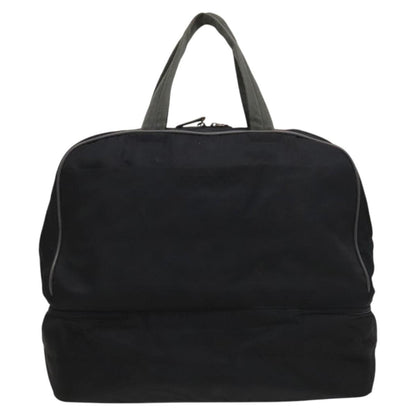 Prada Vintage Boston Bag Nylon, BLACK, NYLON, Travel bag