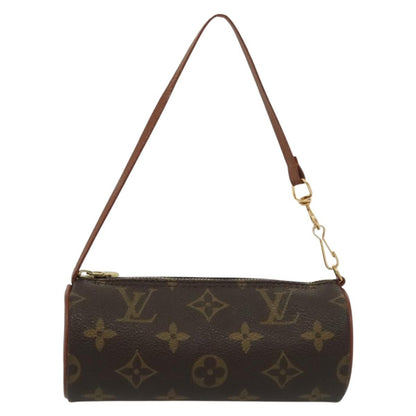 Louis Vuitton Papillon Pochette Monogram Canvas, BROWN, CANVAS, Handbag