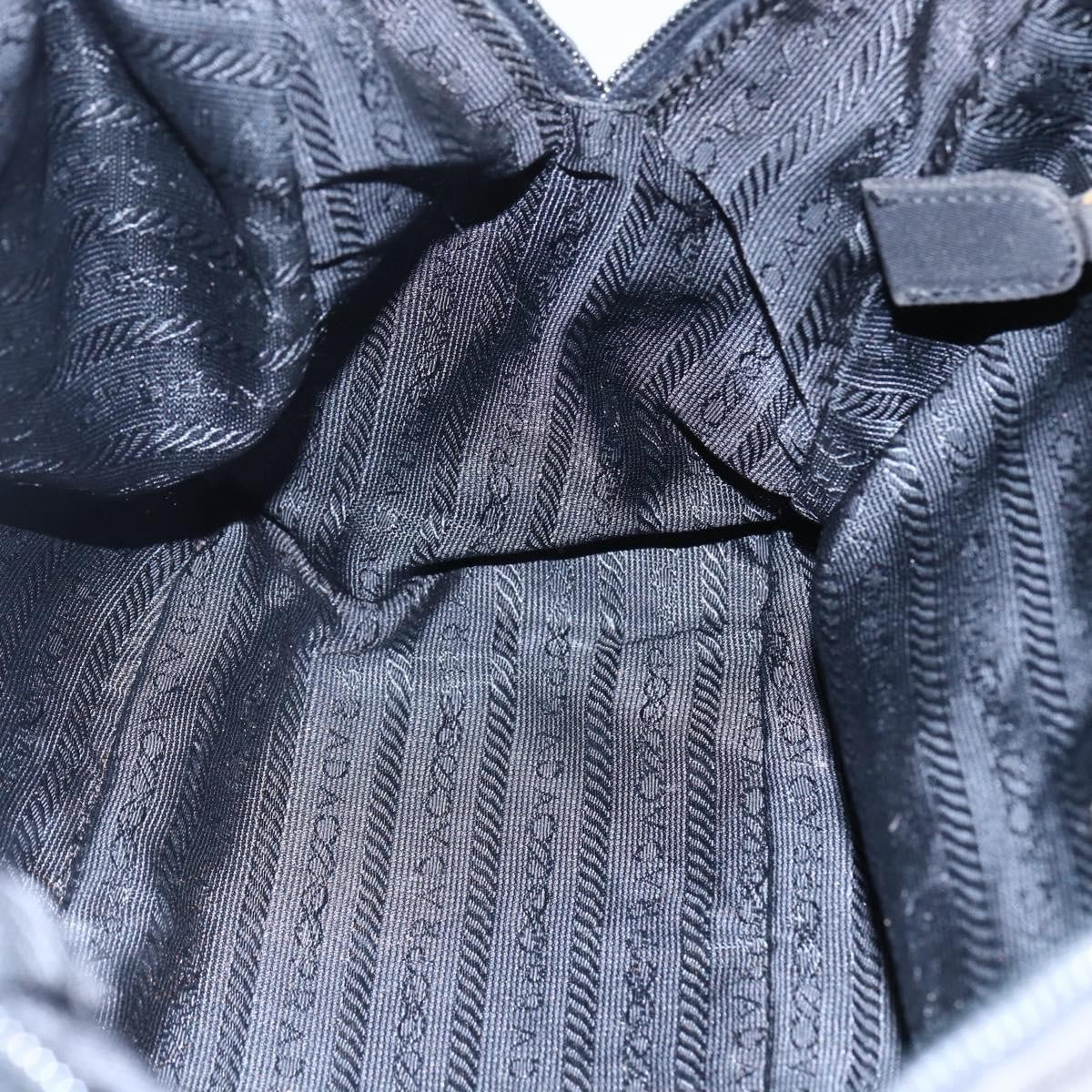 Prada Vintage Handbag Tessuto, BLACK, NYLON, Handbag