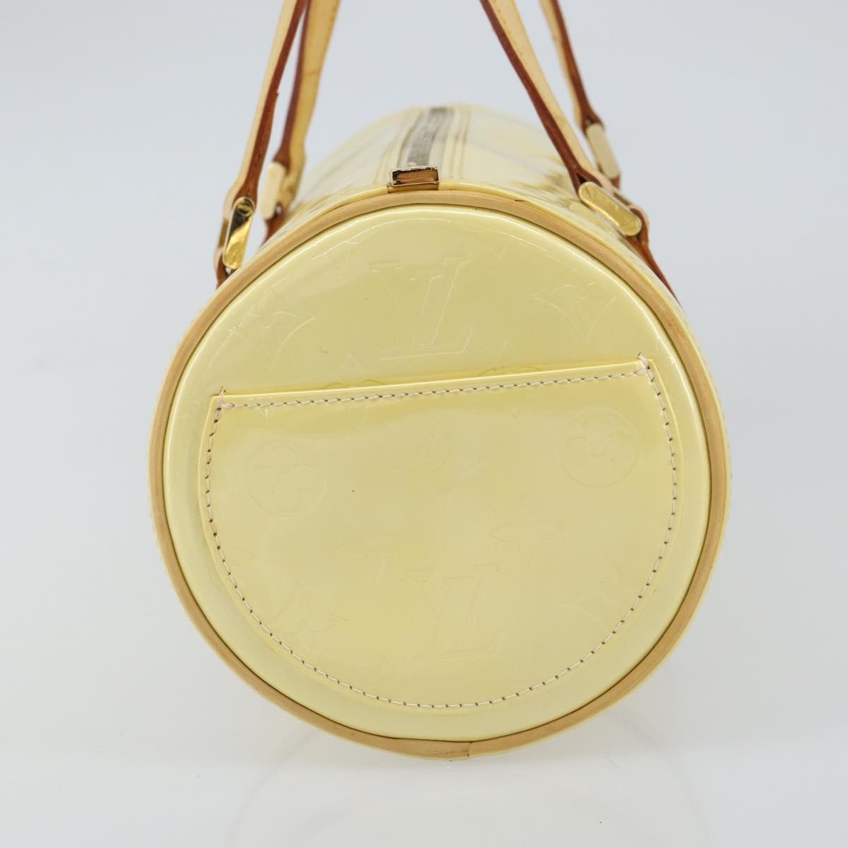 Louis Vuitton Bedford Handbag Monogram Vernis, BEIGE, PATENT_LEATHER, Handbag