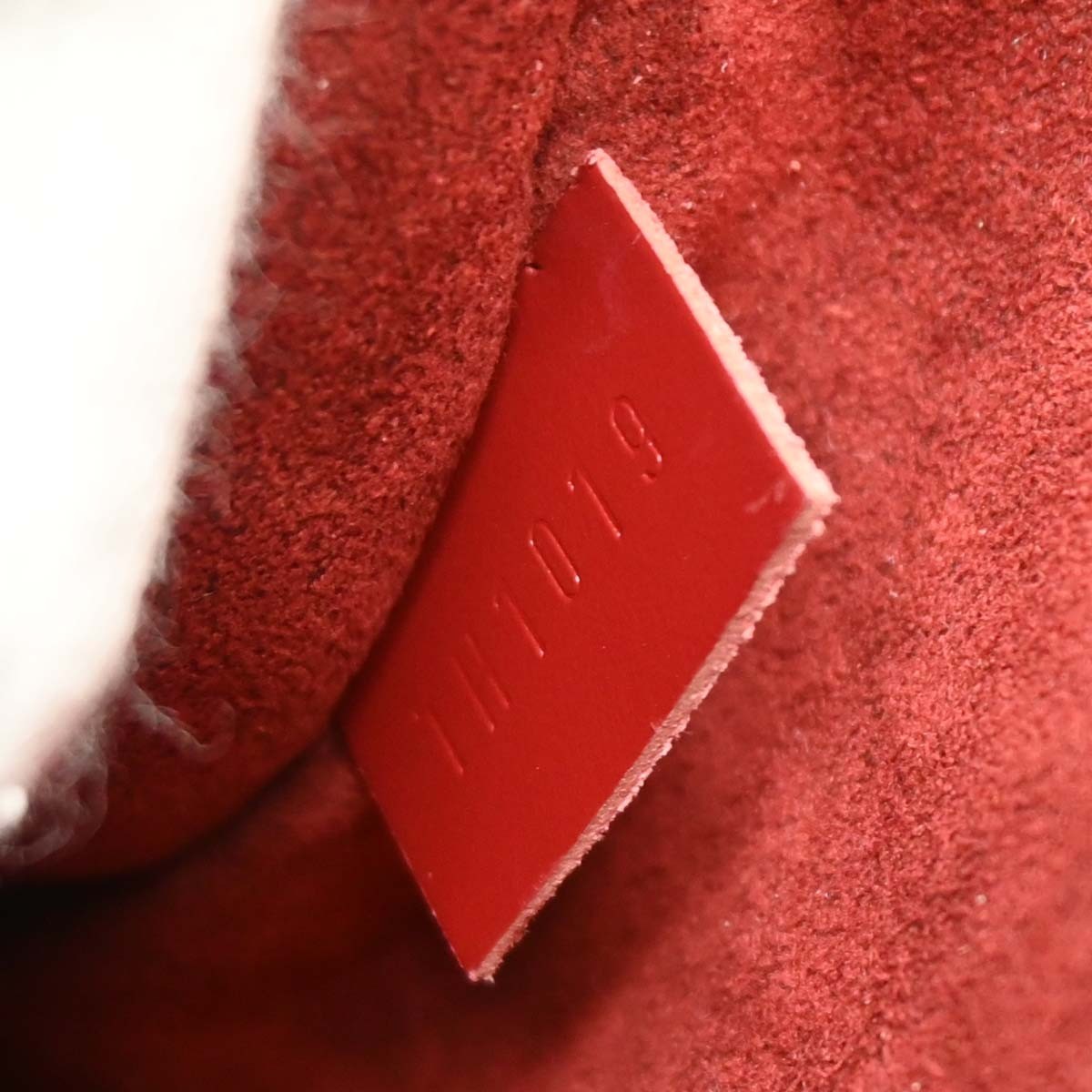 Louis Vuitton Jasmin Bag Epi Leather, RED, LEATHER, Handbag