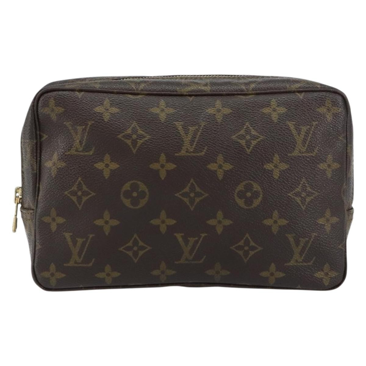 Louis Vuitton Trousse Toilette Monogram Canvas, BROWN, CANVAS, Clutche & pouche