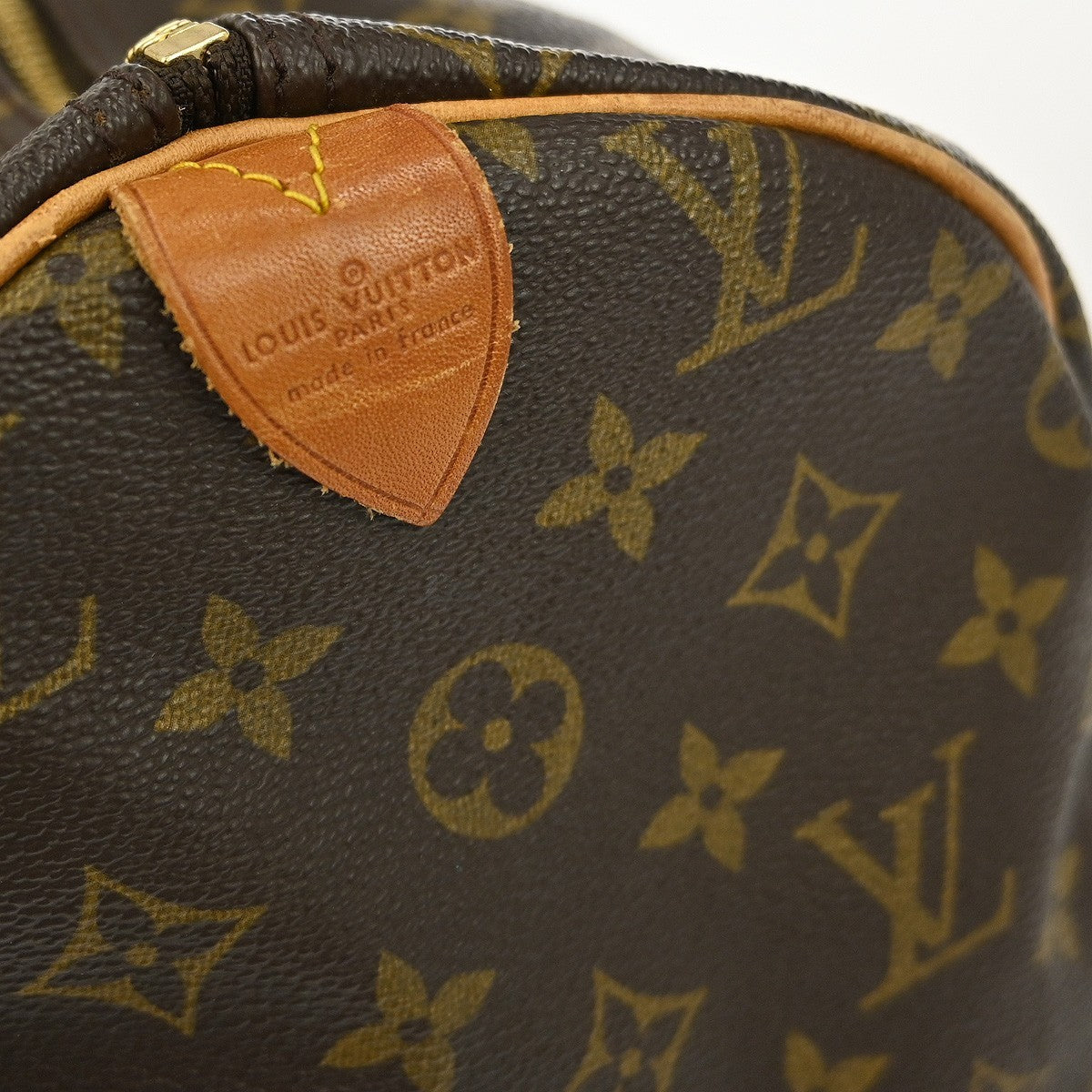 Louis Vuitton Speedy Handbag Monogram Canvas, BROWN, CANVAS, Handbag