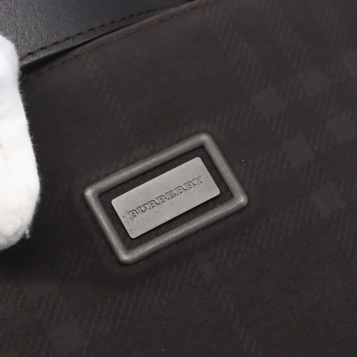 Burberry Nova Handbag Canvas, BROWN, PVC, Handbag