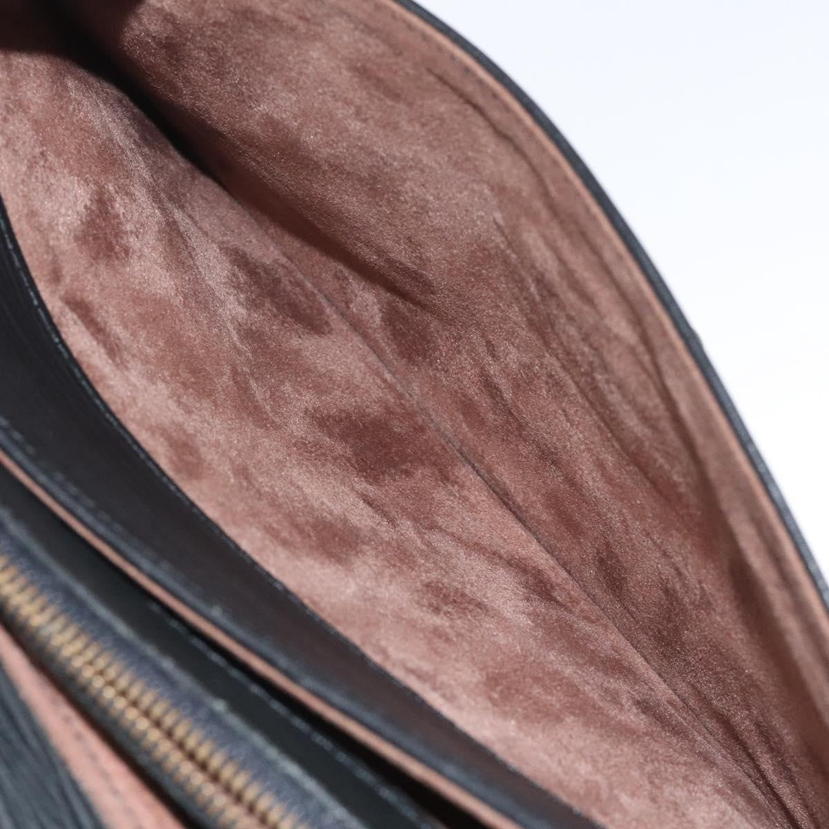 Versace Lock Flap Briefcase Leather, BLACK, LEATHER, Briefcase