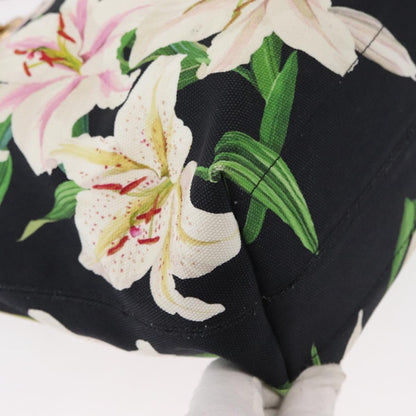 Dolce & Gabbana Capri Tote Printed Canvas with Lizard Embossed Leather, MULTICOLOUR, CANVAS, Tote bag