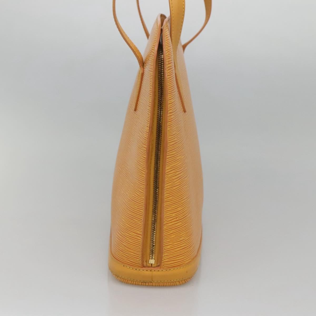 Louis Vuitton Lussac Handbag Epi Leather, YELLOW, LEATHER, Shoulder bag