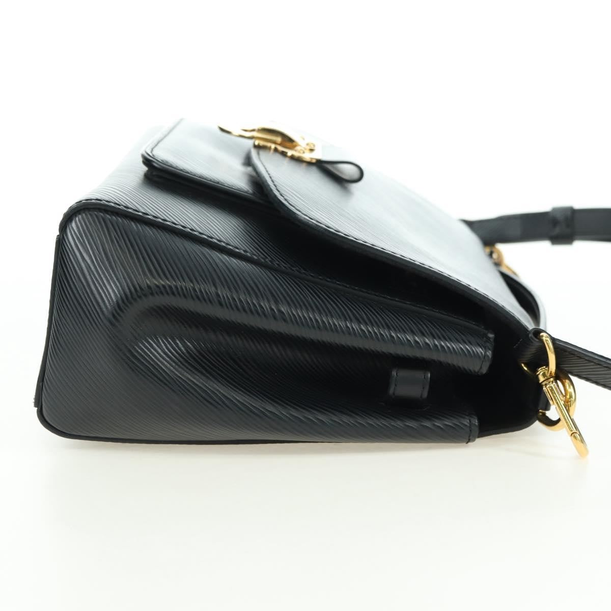 Louis Vuitton Boccador Handbag Epi Leather, Black, Leather, Shoulder Bag