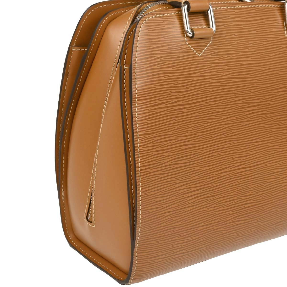 Louis Vuitton Pont Neuf Handbag Epi Leather, BROWN, LEATHER, Handbag