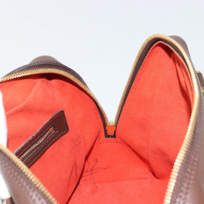 Louis Vuitton Triana Bag Damier, Brown, Canvas, Handbag