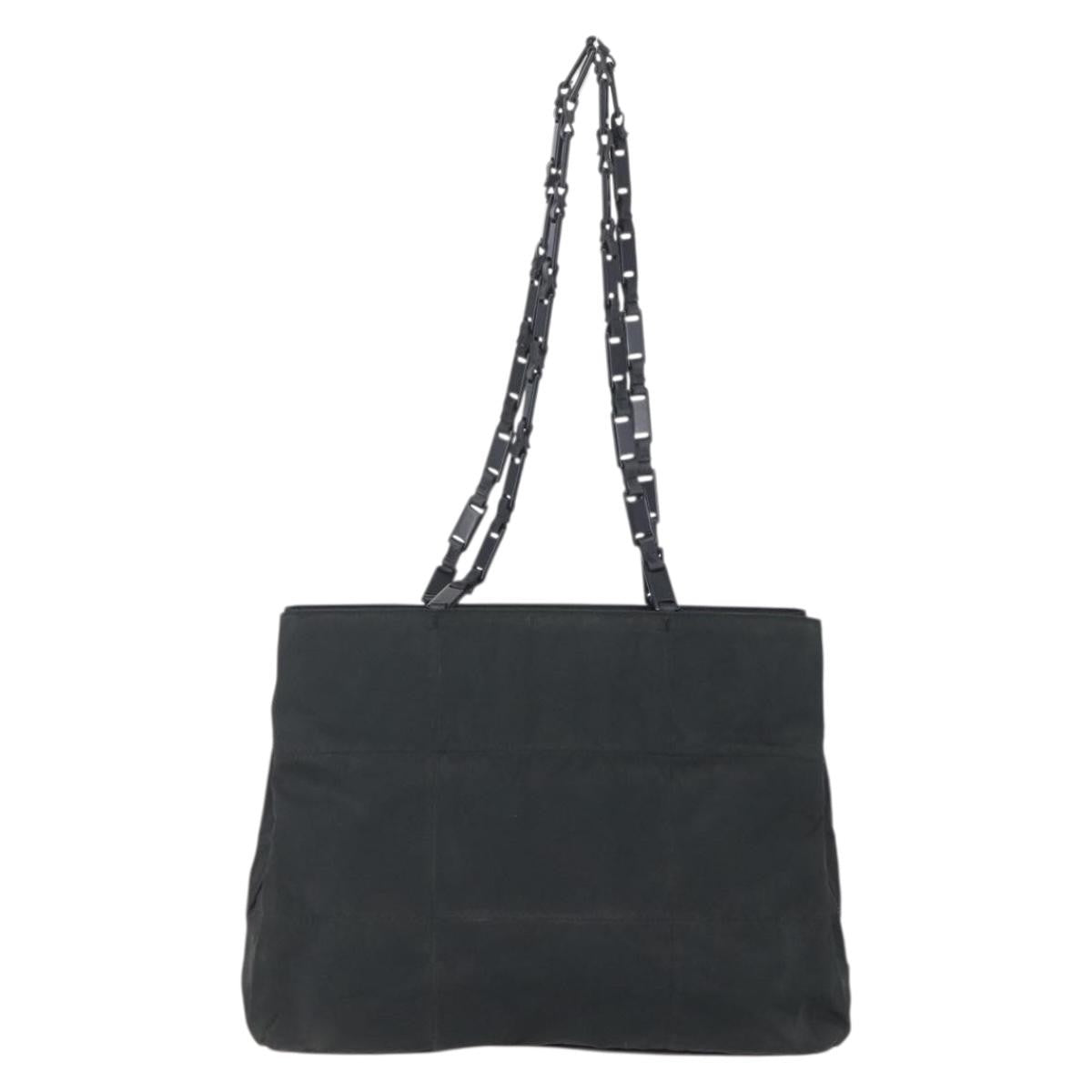 Prada Vintage Tote Tessuto, BLACK, NYLON, Tote bag