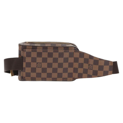 Louis Vuitton Geronimos Waist Bag Damier, BROWN, CANVAS, Shoulder bag