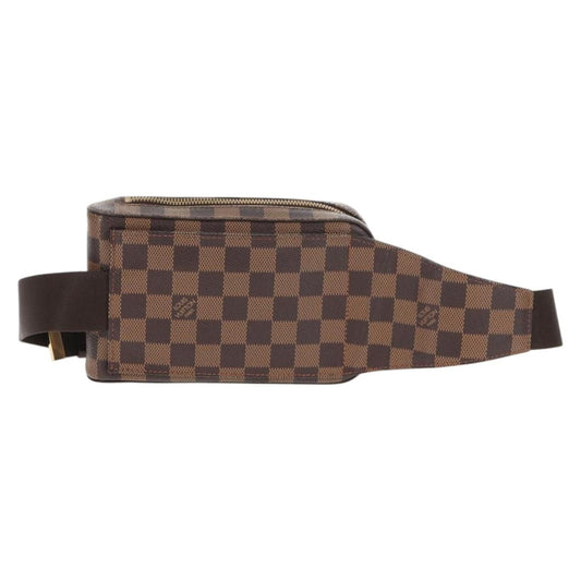 Louis Vuitton Geronimos Waist Bag Damier, BROWN, CANVAS, Shoulder bag
