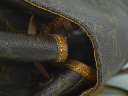 Louis Vuitton Vintage Montsouris Backpack Monogram Canvas, BROWN, CANVAS, Backpack