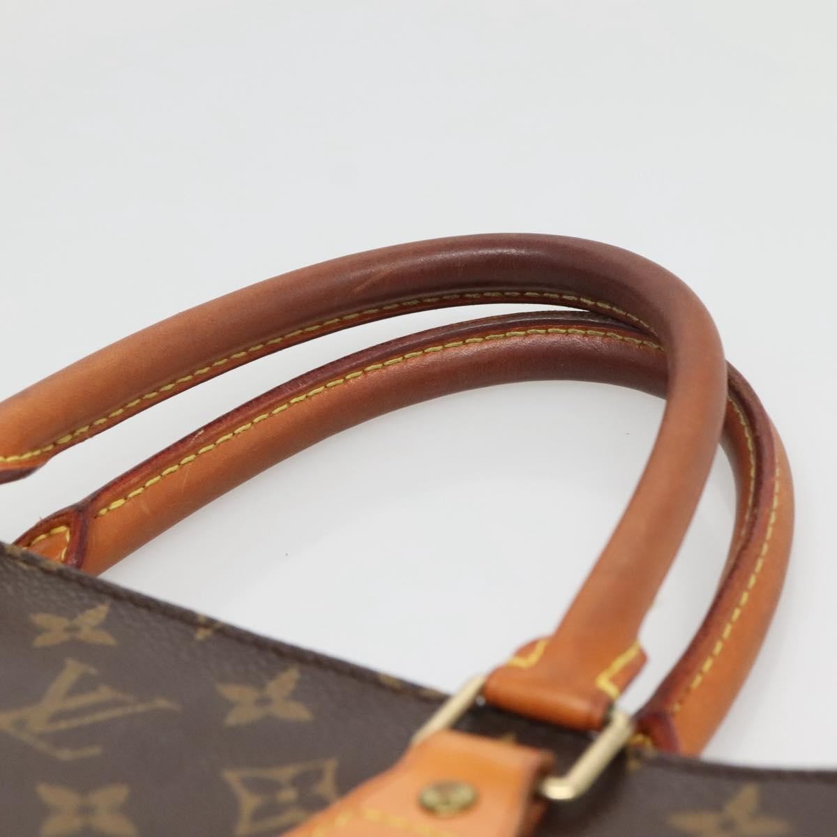 Louis Vuitton Sac Plat Bag Monogram Canvas, BROWN, CANVAS, Handbag