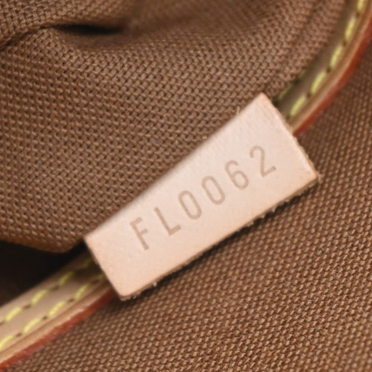 Louis Vuitton Alma Voyage Handbag Monogram Canvas, BROWN, LEATHER, Handbag