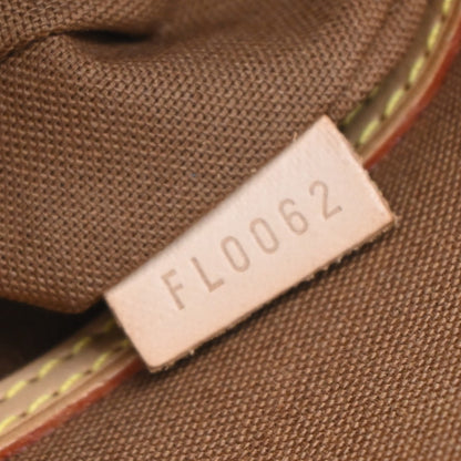 Louis Vuitton Alma Voyage Handbag Monogram Canvas, BROWN, LEATHER, Handbag