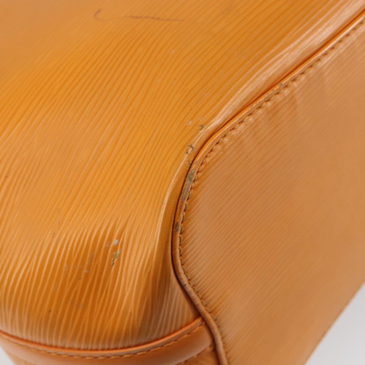 Louis Vuitton Mandara Handbag Epi Leather, ORANGE, LEATHER, Shoulder bag