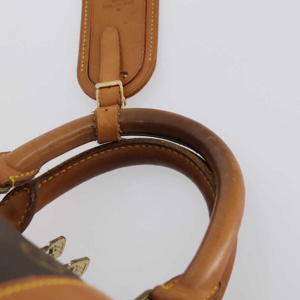 Louis Vuitton Keepall Bag Monogram Canvas, BROWN, CANVAS, Travel bag