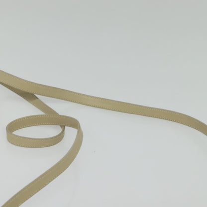 Gucci Vintage Interlocking G Flap Shoulder Bag Leather, BEIGE, LEATHER, Shoulder bag