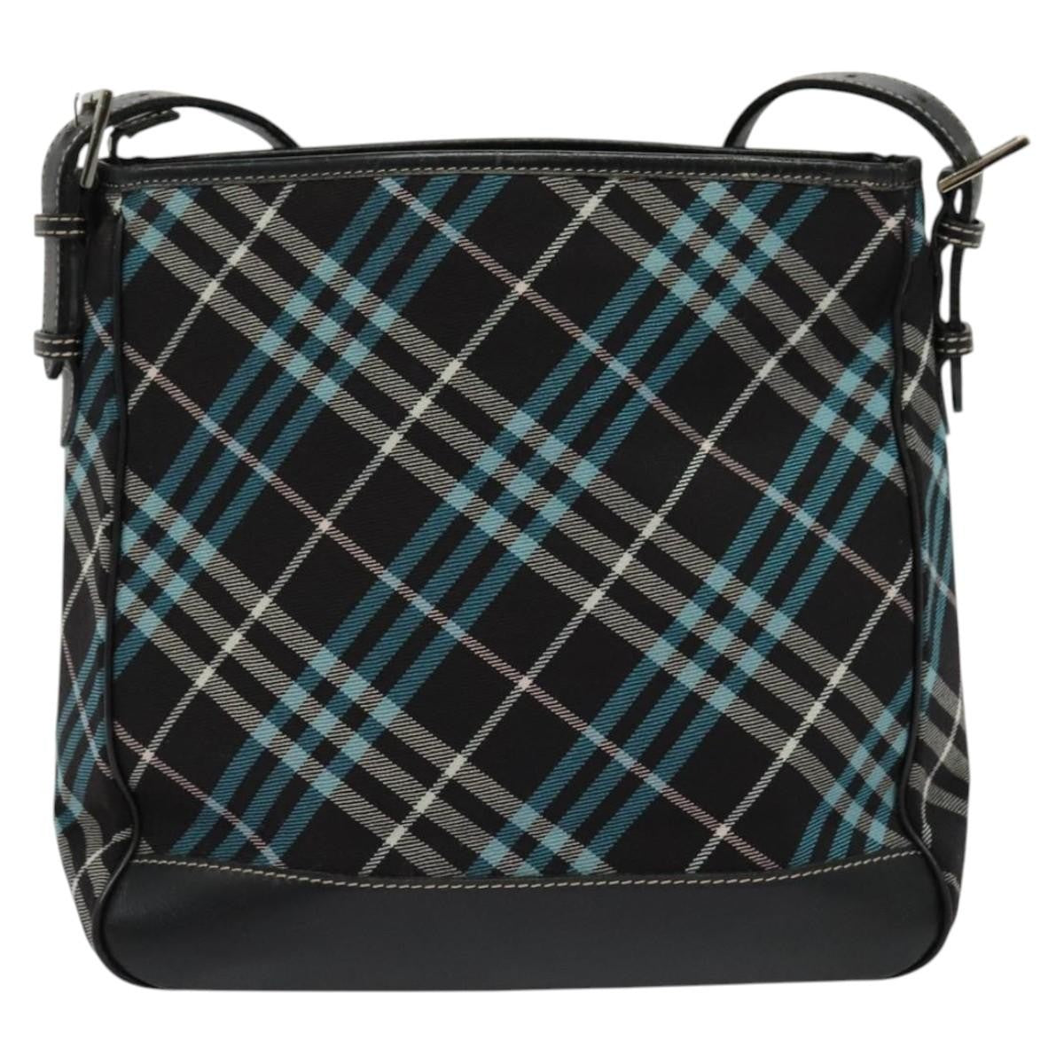 Burberry Nova Check Blue Label Canvas, MULTICOLOUR, CANVAS, Shoulder bag