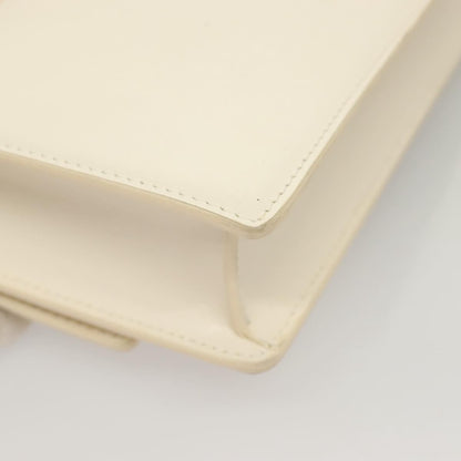 Givenchy 4G Chain Crossbody Bag Leather, WHITE, LEATHER, Crossbody bag