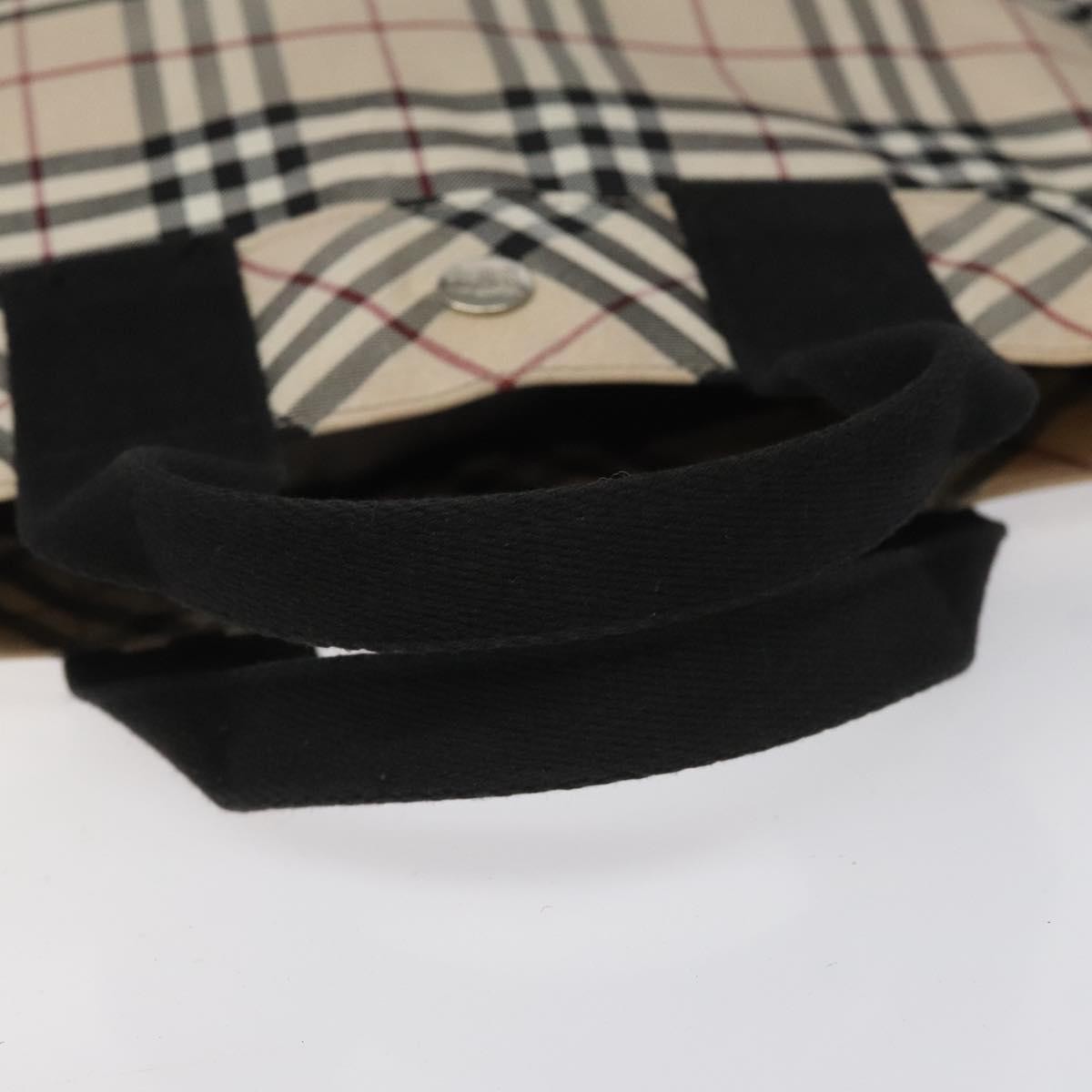 Burberry Blue Label Tote Bag Nylon, SILVER, NYLON, Tote bag