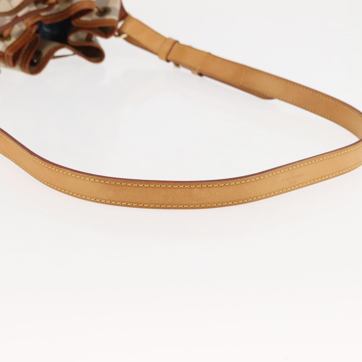 Louis Vuitton Noe Handbag Damier, WHITE, CANVAS, Handbag