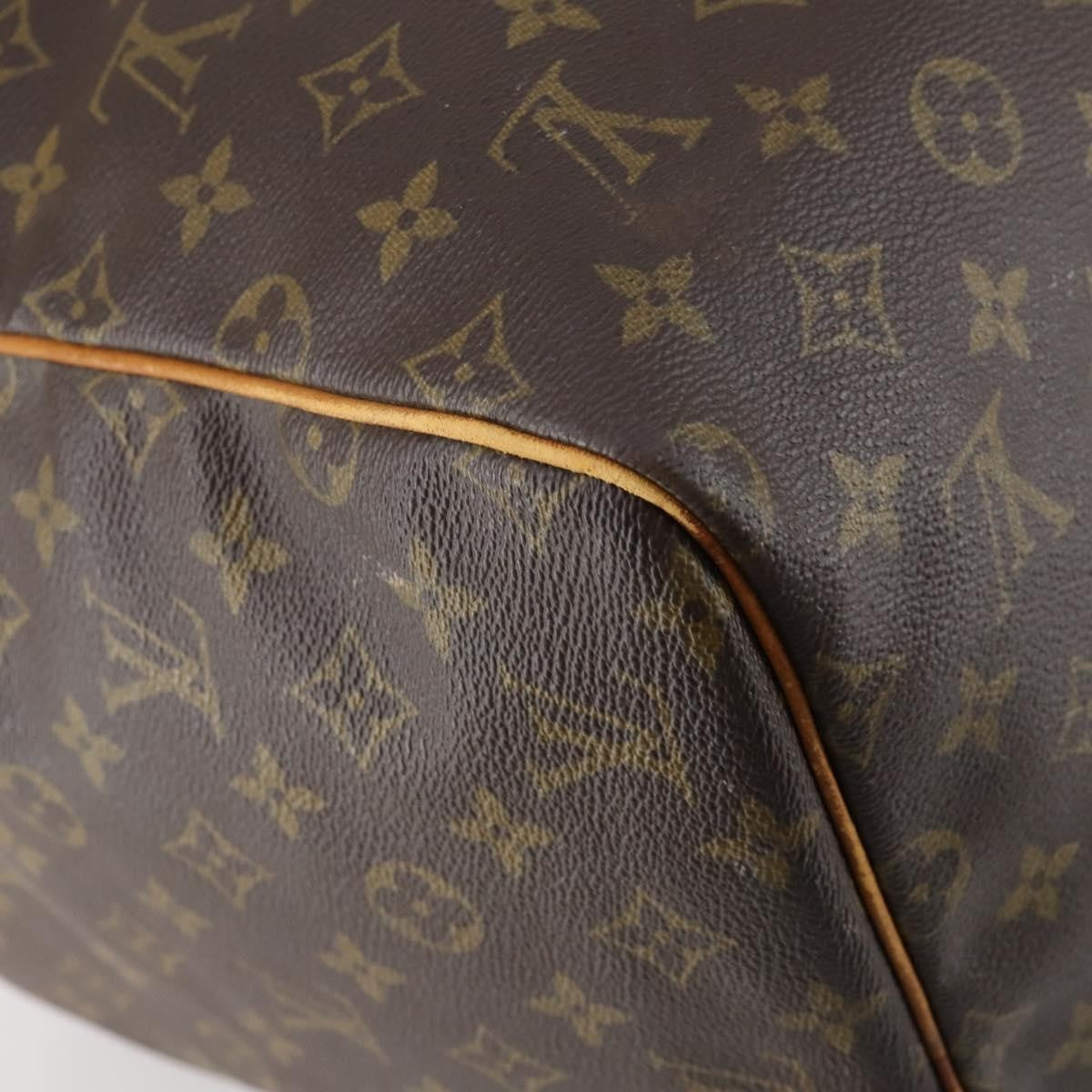 Louis Vuitton Sac Souple Handbag Monogram Canvas, BROWN, CANVAS, Travel bag