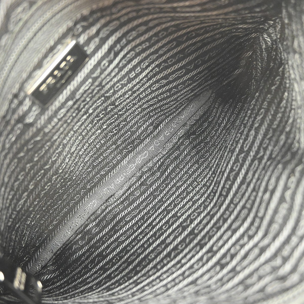 Prada Front Pocket Messenger Bag Tessuto, BLACK, NYLON, Crossbody bag