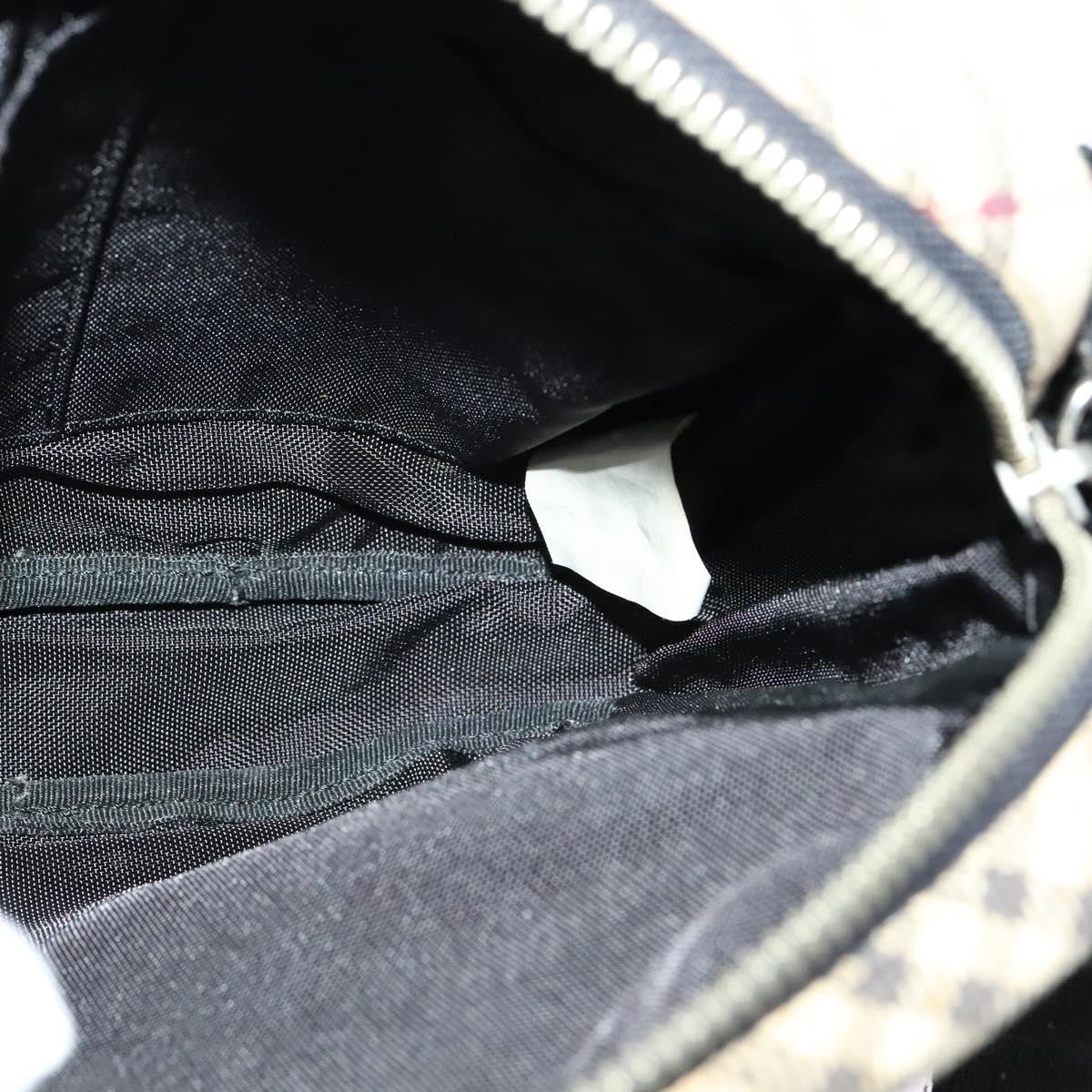 Burberry Nova Check Blue Label Canvas, BEIGE, CANVAS, Shoulder bag