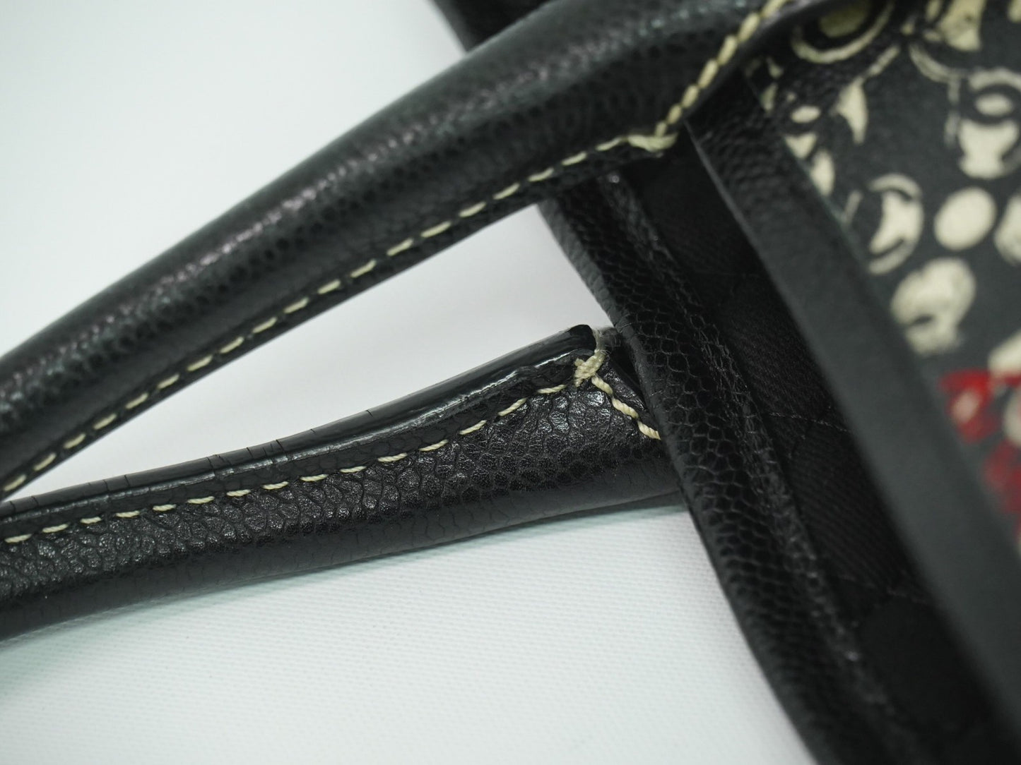 Chanel Optic Coco Tote Printed Coated Canvas with Caviar, MULTICOLOUR, CANVAS, Tote bag